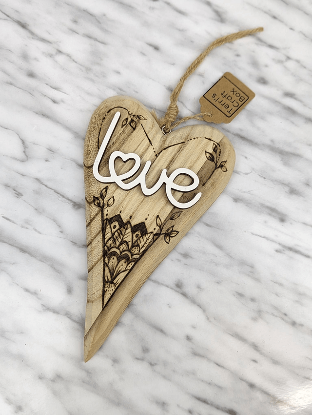 Heart hanger 
