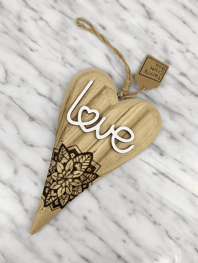 Heart hanger 