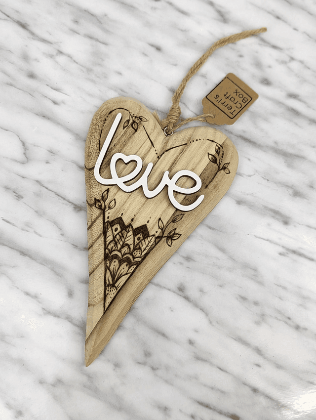 Heart hanger 